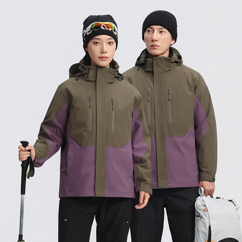 New Standard Detachable Fleece Liner 3-in-1 Jacket Men Women Outdoor Business Windproof Waterproof Coat
