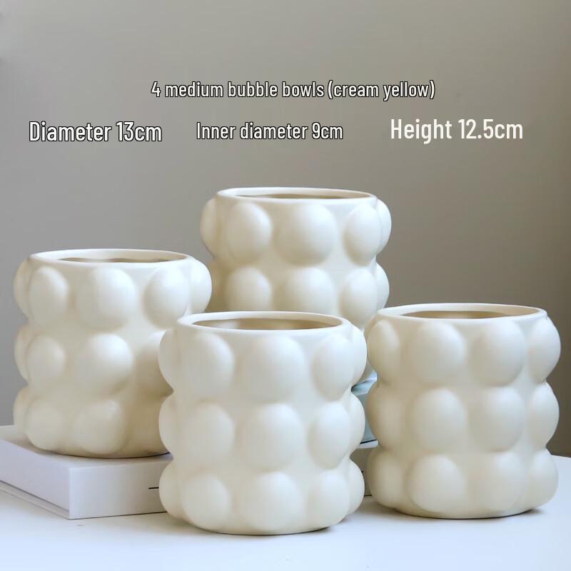 Скандинавский минималистичный керамический цветочный горшок