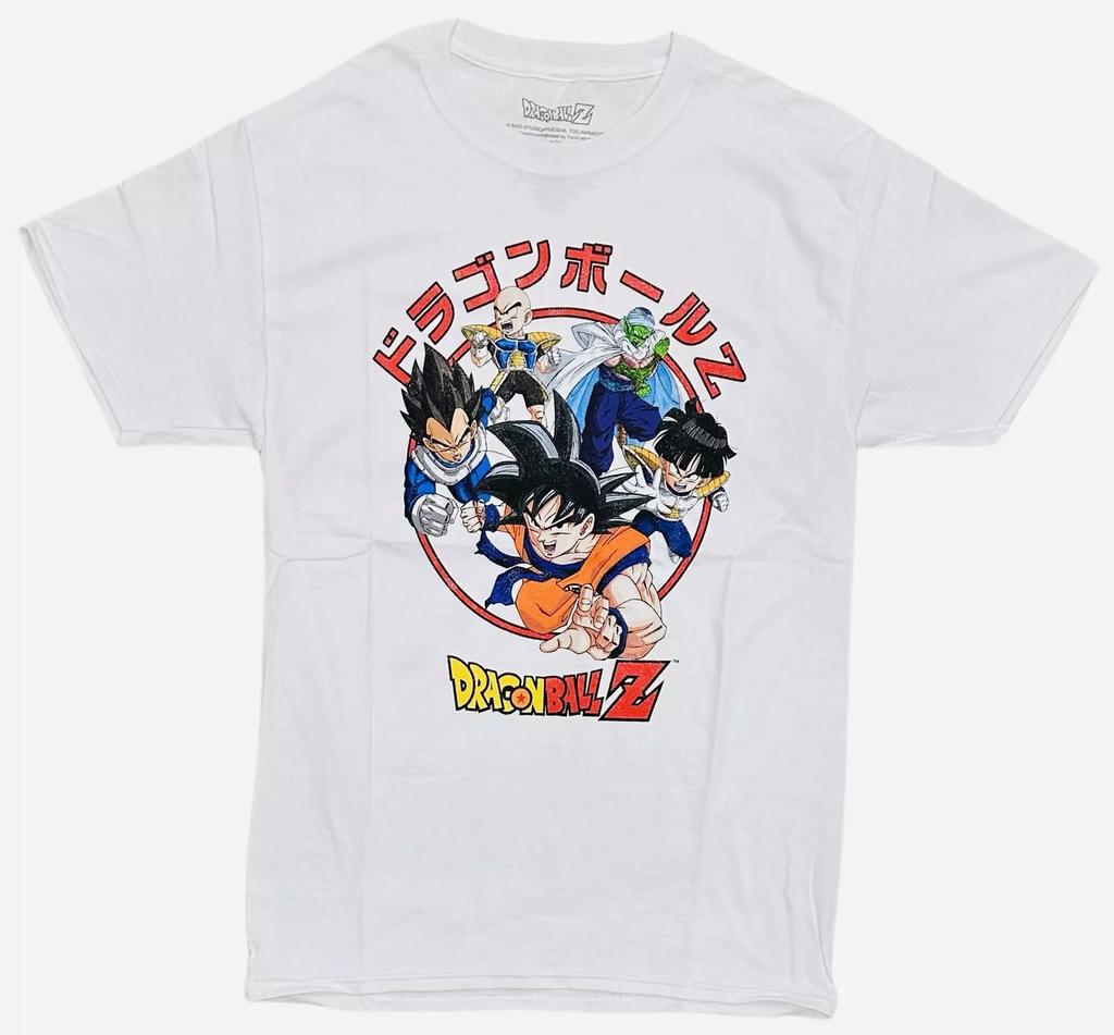 Dragon Ball Z Men's Wukong Vegeta Gofan Piccolo Goten Men's T-Shirt Summer New Retro Fashion Men's and Women's Japanese Anime