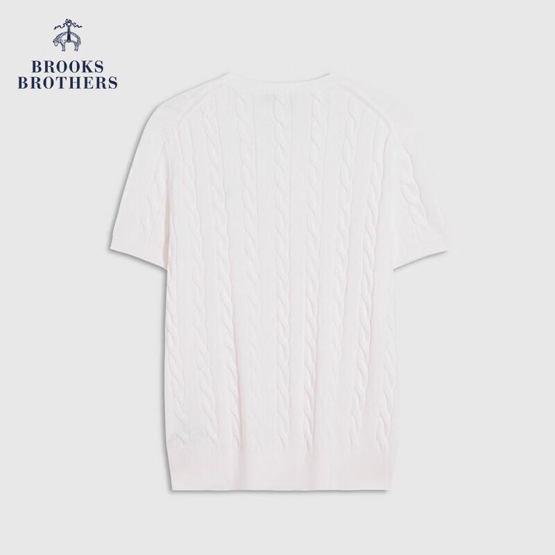 Женская трикотажная футболка Brooks Brothers из хлопка супима с вышитым логотипом XL