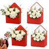 Gifts Folding Valentine Envelope Boxes DIY Stripes Bouquet Envelope Box Empty Flower Bouquet Paper Boxes Birthday