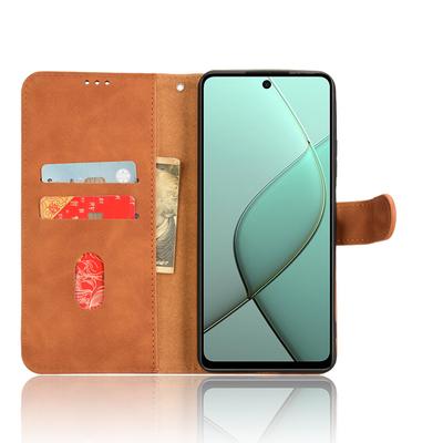For TECNO Spark 20 Pro 5G Leather Case Skin-Feel Anti-Drop Wallet Flip Phone Cover