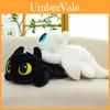 Lovely Rabbit Fur Stuffed Toothless Dragon Plush Toy Fluffy Pillow Great For Girls Birthday Celebrations