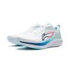 Li Ning Red Rabbit 8 Test Exam Cushioning Speed Marathon Training Professional Running Shoes Men Running Shoes White Blue ARPV001-25