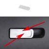 22-23 Steel Silver For Benz C-Class W206 Co-Pilot Storage Box Trim Handle Panel