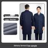 Men's Anti-Static Wear-Resistant Work Coat - Mid-Length, Thickened for Labor Protection