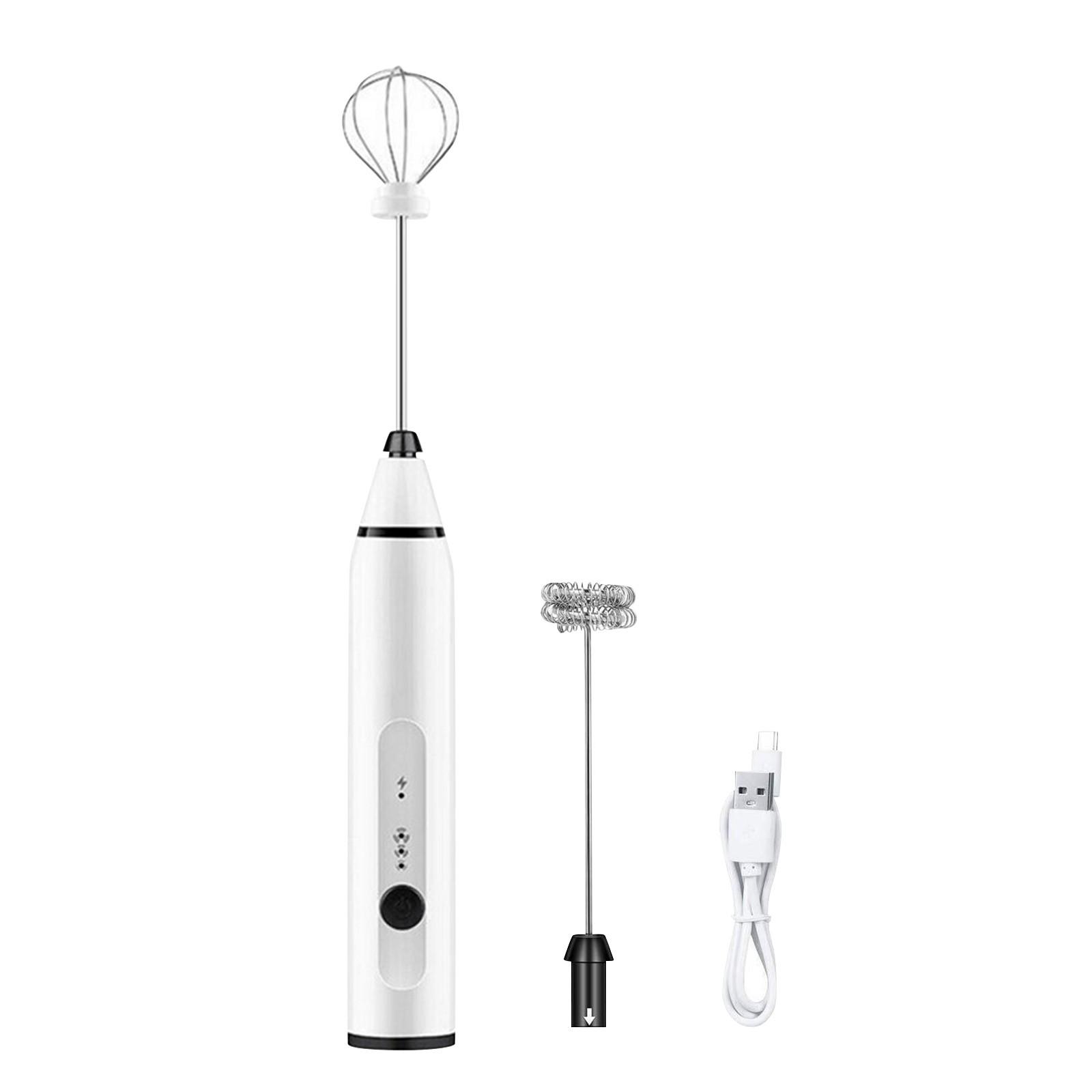 

3-швидкісний занурювальний багатоцільовий ручний двигун із матової нержавіючої сталі One Size білий