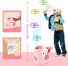 Air Launcher Toy Flying Disc Saucer Outdoor Soaring Flying Foot Launcher Kids Jump Sport Games Toys for Kids Boy Christmas Gifts