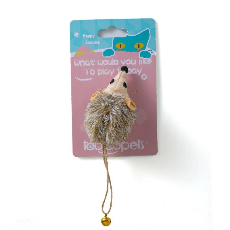 

1/2 шт., игрушки для кошек, имитация мыши, интерактивная игрушка, звуковая игрушка для котят, подарки, забавные плюшевые кошки, чистка зубов, жевательные игрушки, товары для кошек