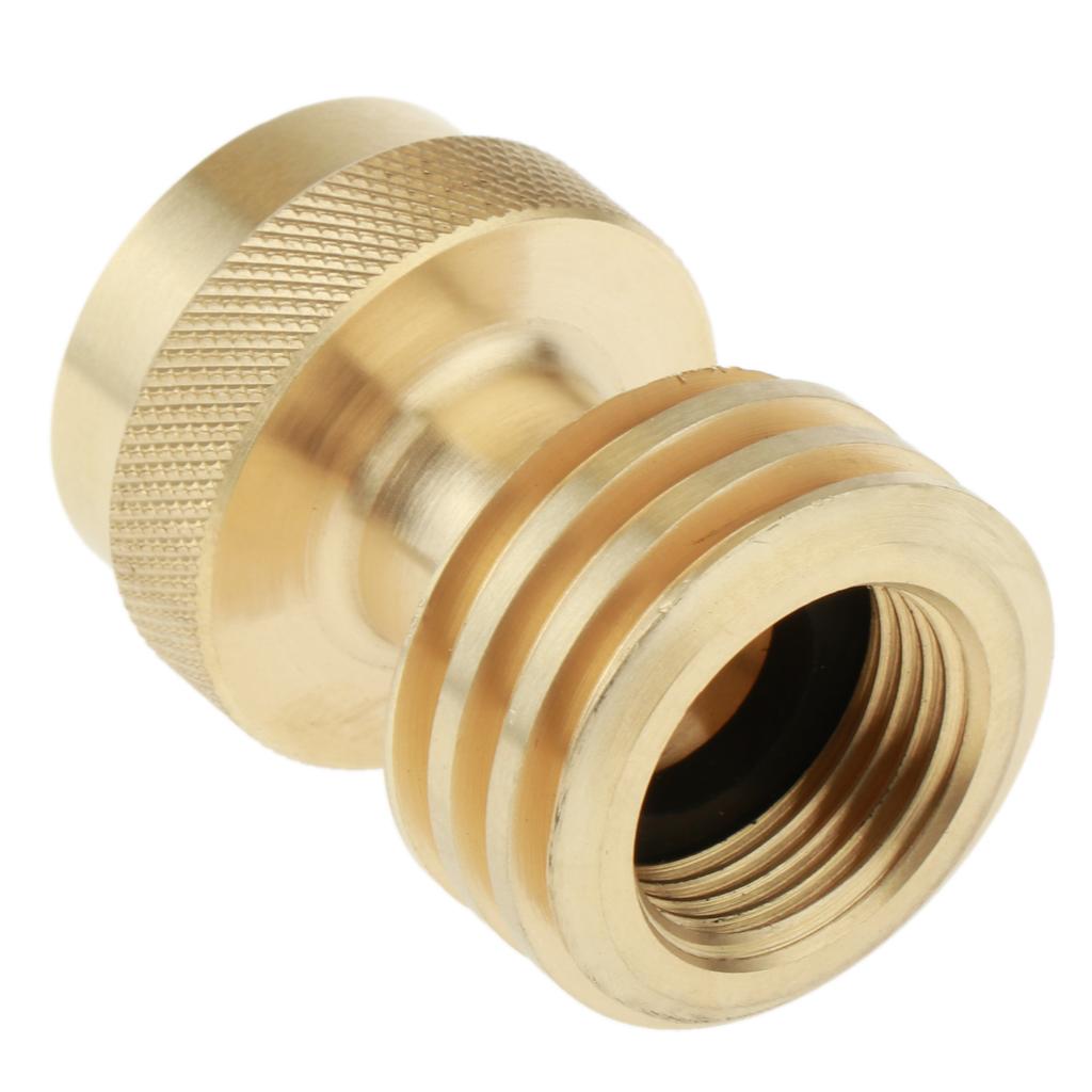 Universal Brass LP Gas Steel Bottle Tank Adapter Converter Connector