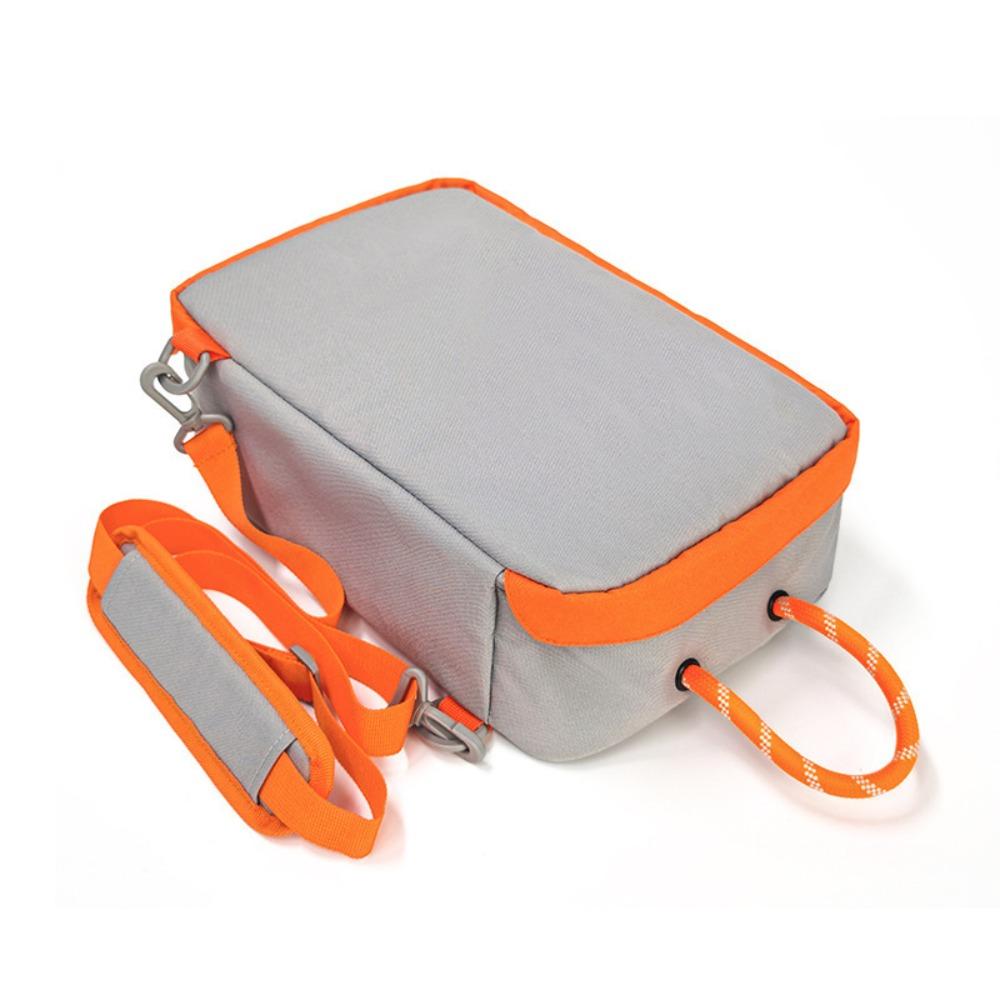 

Cuboid Shape Football Shoe Pouch Handheld Travel Shoes Organizer Nylon Shoe Crossbody Bag Outdoor серый