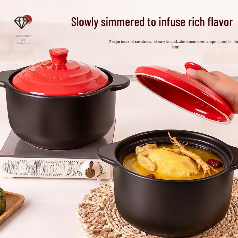 ASD Ceramic Clay Pot for Stews & Soups