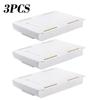 Self Stick Pencil Tray Under Desk Drawer Storage Box Hidden Stationery Organizer Stand For Pens Office Home Storage Organizer