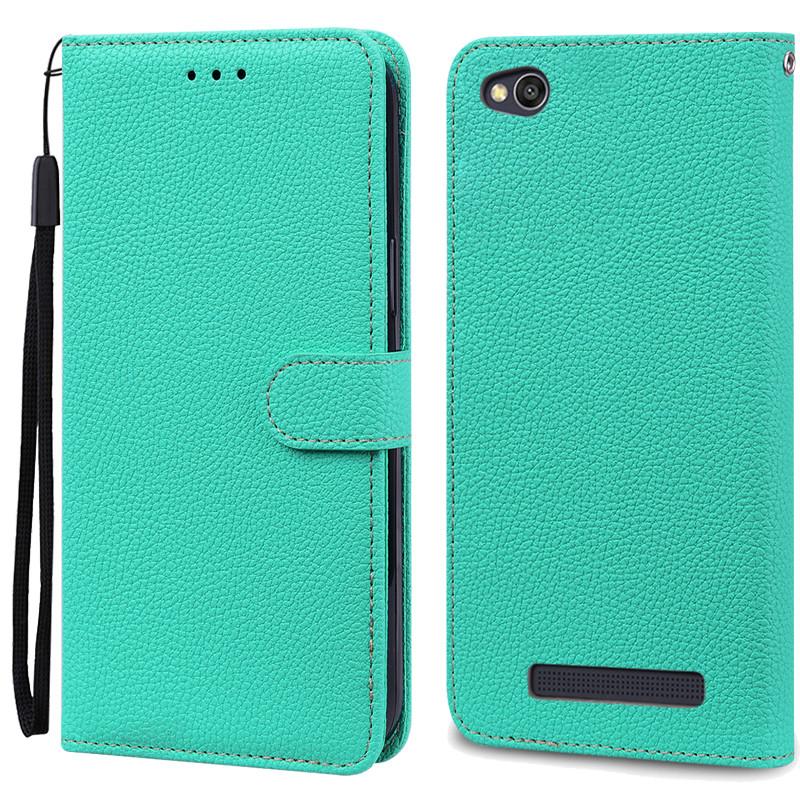 

For Xiaomi Redmi 4A Case Redmi 4A 4 A Luxury Leather Wallet Flip Case for Xiaomi Redmi 4A a4 Case Wallet Phone Bags Coque Funda For Redmi 4A небесно-голубой