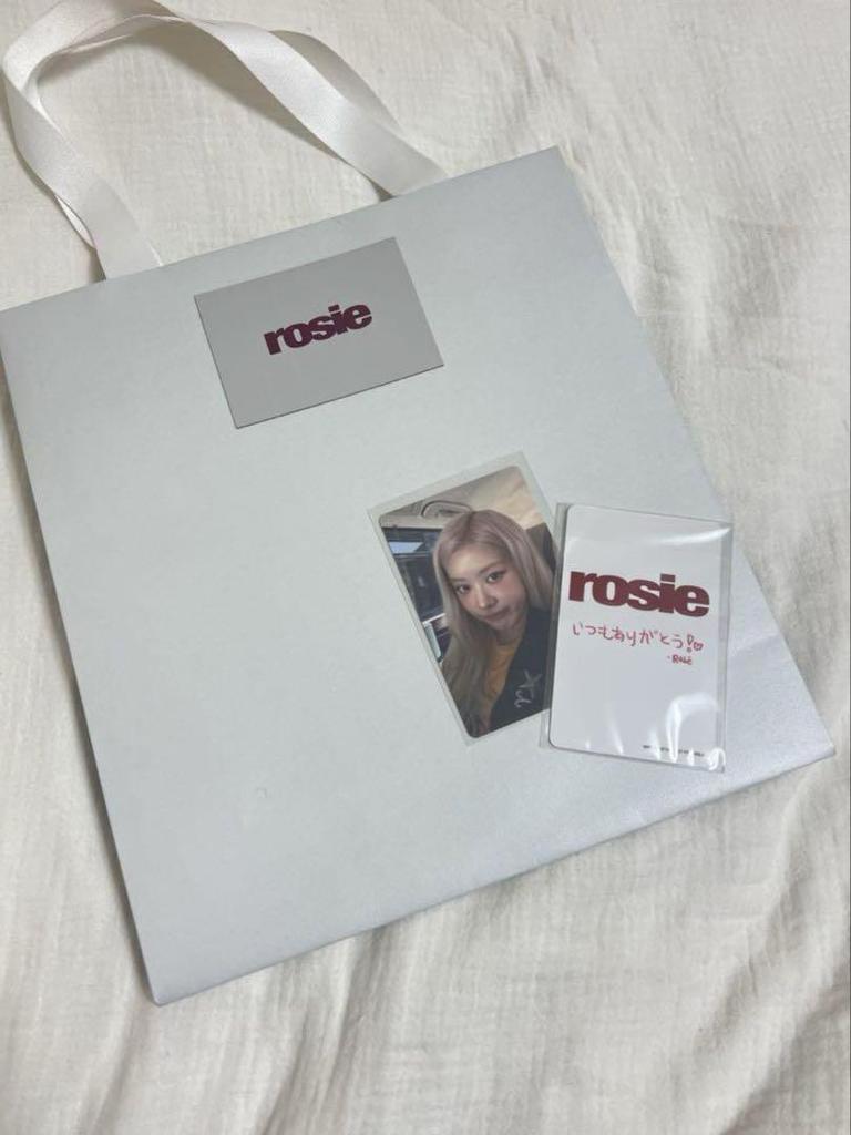 [USED] rosie CD bonus photo card badge