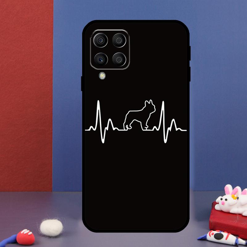 Cute French Bulldog For Samsung Galaxy M33 M13 M23 M53 M15 M55 M31 M51 M14 M34 M54 M20 M30s M32 M52 Phone Case