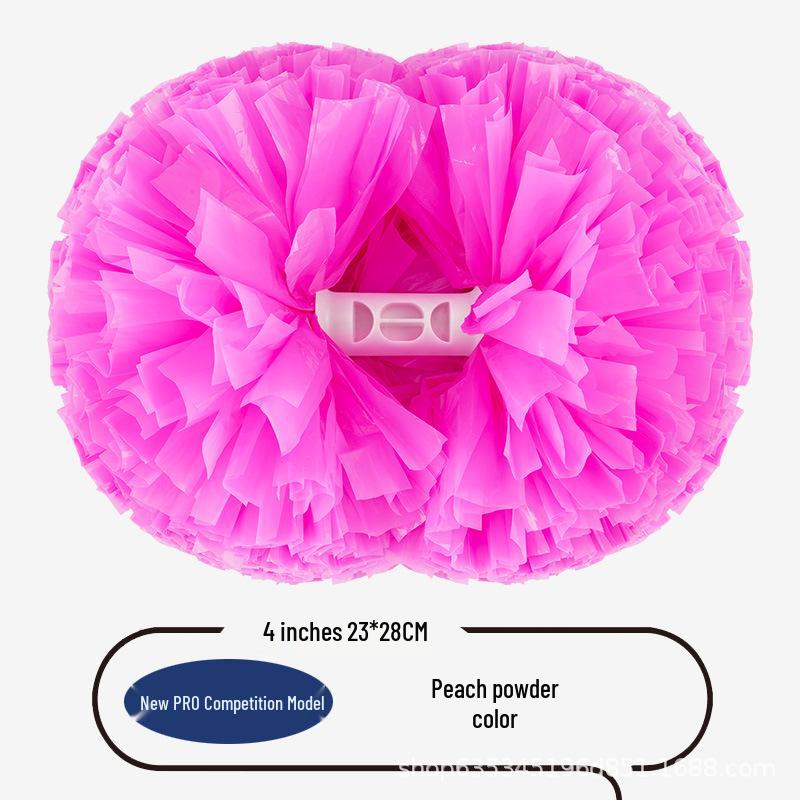 New Pro Competition Cheerleading Pom-Poms - Hand-Held Colorful Cheer Flowers