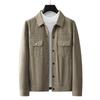 Neue Cordjacke Herren Locker Revers Lässig Baseballjacke, Leichter Luxus Arbeitskleidung Stil Oberbekleidung Für Herbst