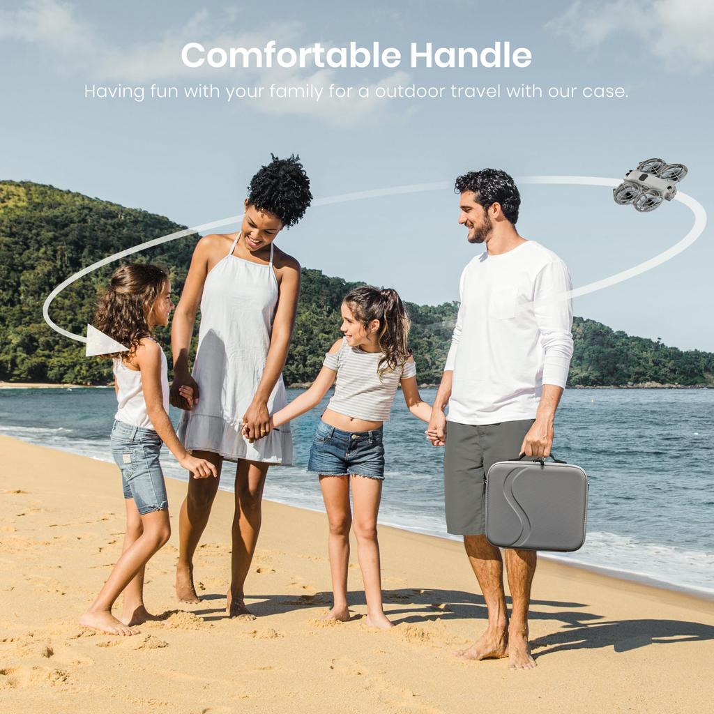 STARTRC DJI Neo 2 Case, Carrying Bag for RC-N3 Transmitter Accessories, Shockproof, Waterproof, and Portable Travel Case