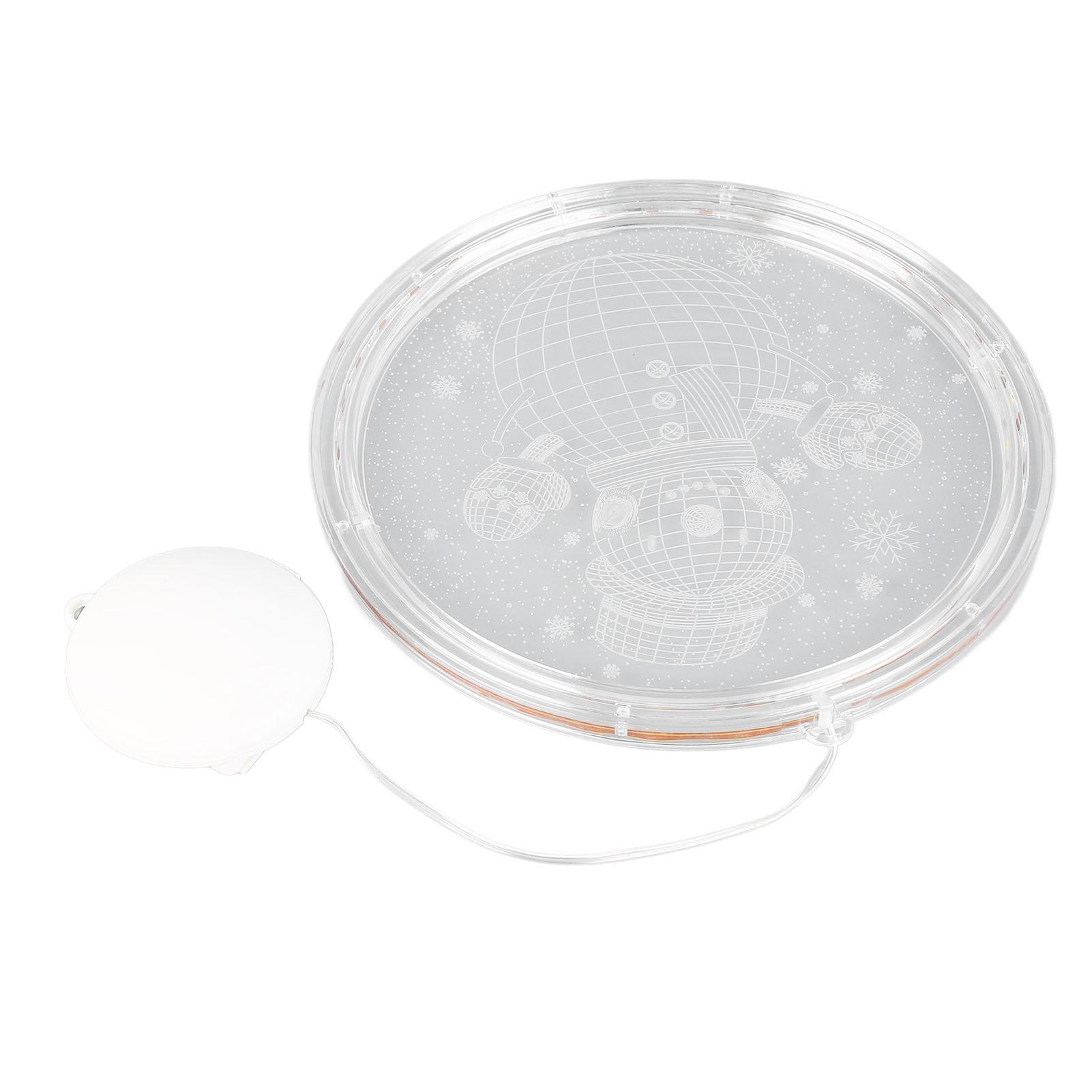 

Рождественский декоративный оконный светильник Инновационный акриловый светодиодный 3D подвесной рождественский декоративный светильник для