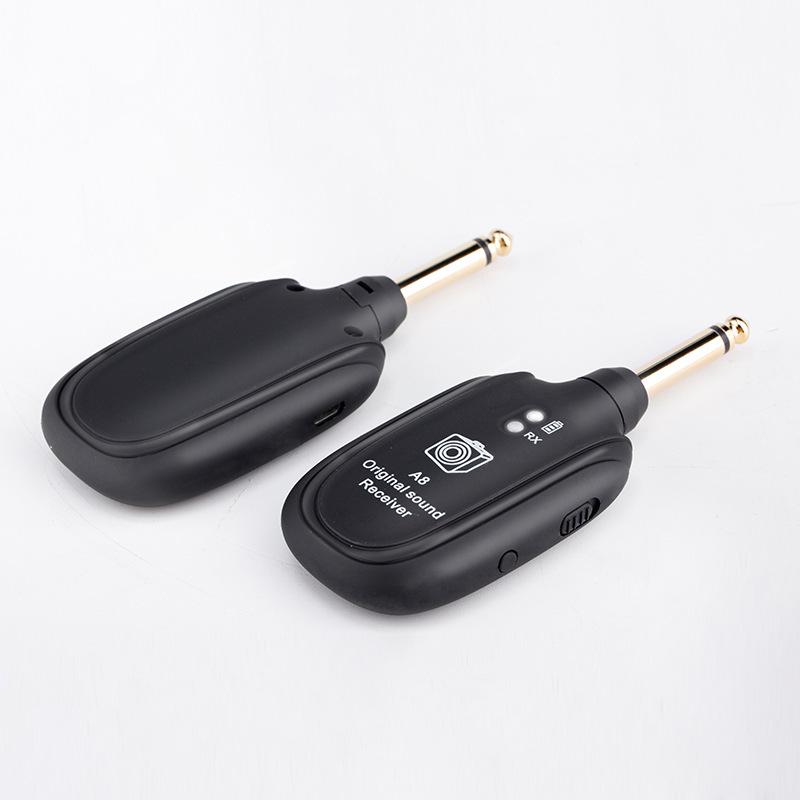 A8 Electric Guitar Wireless Transceiver Pickup System with Self-Connection