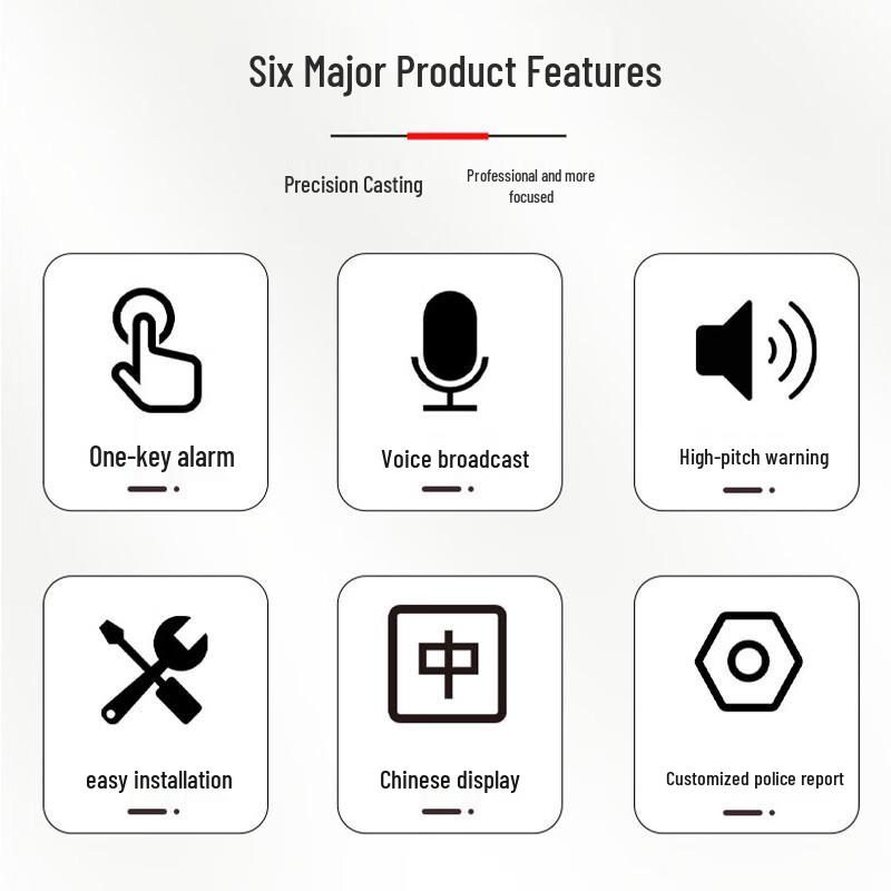 Xunling XL-XFD3A Standalone Sound & Light Fire Alarm