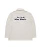 UPPERSTROP GOLF [Up3097] Upst Golf Signature Logo Long Sleeve Polo Shirt Ivory