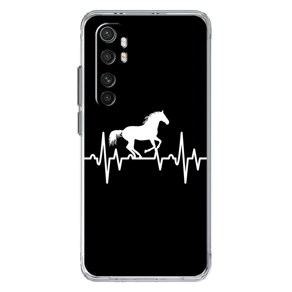 Animal Art Horse Phone Case For Xiaomi Poco X5 NFC X3 F5 F4 F3 M3 14 13T 12T 12 13 Lite 11 Ultra Mi 10T 5G 11X Pro Clear Cover