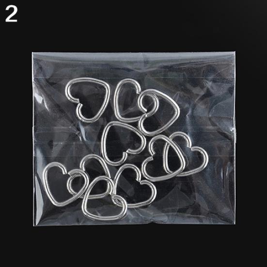10Pcs Women Stainless Steel Heart Star  Helix Cartilage Studs Piercing Earrings