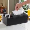 Desktop Tissue Box & Remote Control Organizer