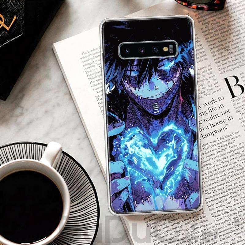 Dabi MHA My Hero A-Academy Kryt Pro Samsung Galaxy S8 S9 Plus S10 Lite Note 8 9 10 Pro 20 Ultra S7 Edge M11 M21 M32 M51 Potisk C