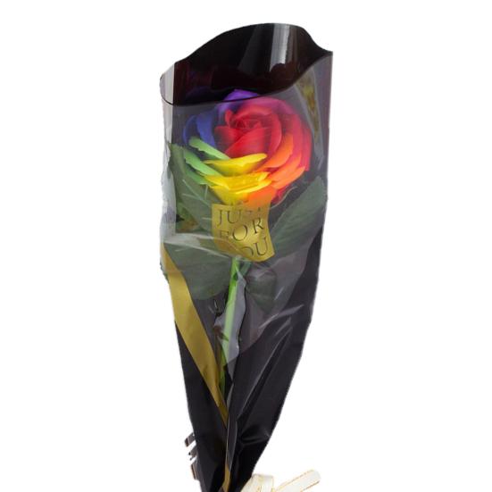 

Искусственный цветок Реалистичный Привлекательный Романтичный Имитация Мыльная Роза Цветок Свадебный Букет Декор для Дома разноцветный