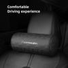 Car Headrest Pillow Leather & Memory Foam Neck Support For Citroen C4 C3 C5 C5X e-C4 X e-C3 C-Elysee Berlingo C1 C6 C2 Keychain