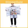 Cool Refrigerator Cosplay Attire For Costume Parties And Creative Role Play