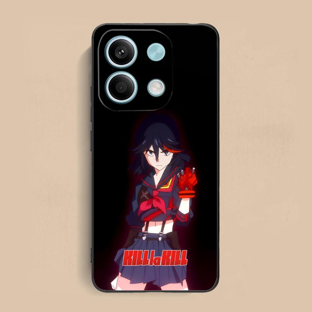 Anime Ryuko Matoi Phone Case for Xiaomi Redmi Note 14 13 12 11 S Pro Plus 4G 5G Colorful Printing Cover Smartphone Cover Luxury