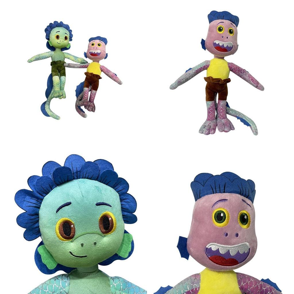 Adorable Pixar Luca Alberto Plush Toy 40cm Soft Stuffed Doll For Kids And Children