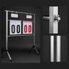 Flip Scoreboard with Stand High-Visibility Tally Display Tripod Base