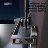 Shower Caddy Suction Cup Shelf With Plastic Aluminum For Bathroom Storage Organizer