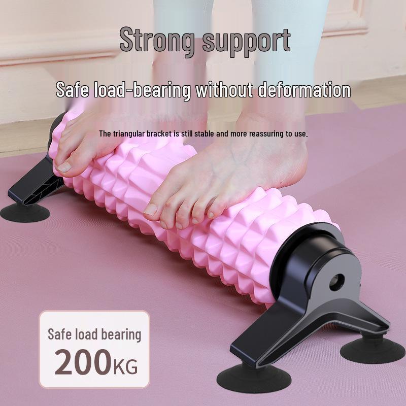 Absorbable Foam Roller Stand for Muscle Relaxation and Meridian Dredging Yoga Exercises.