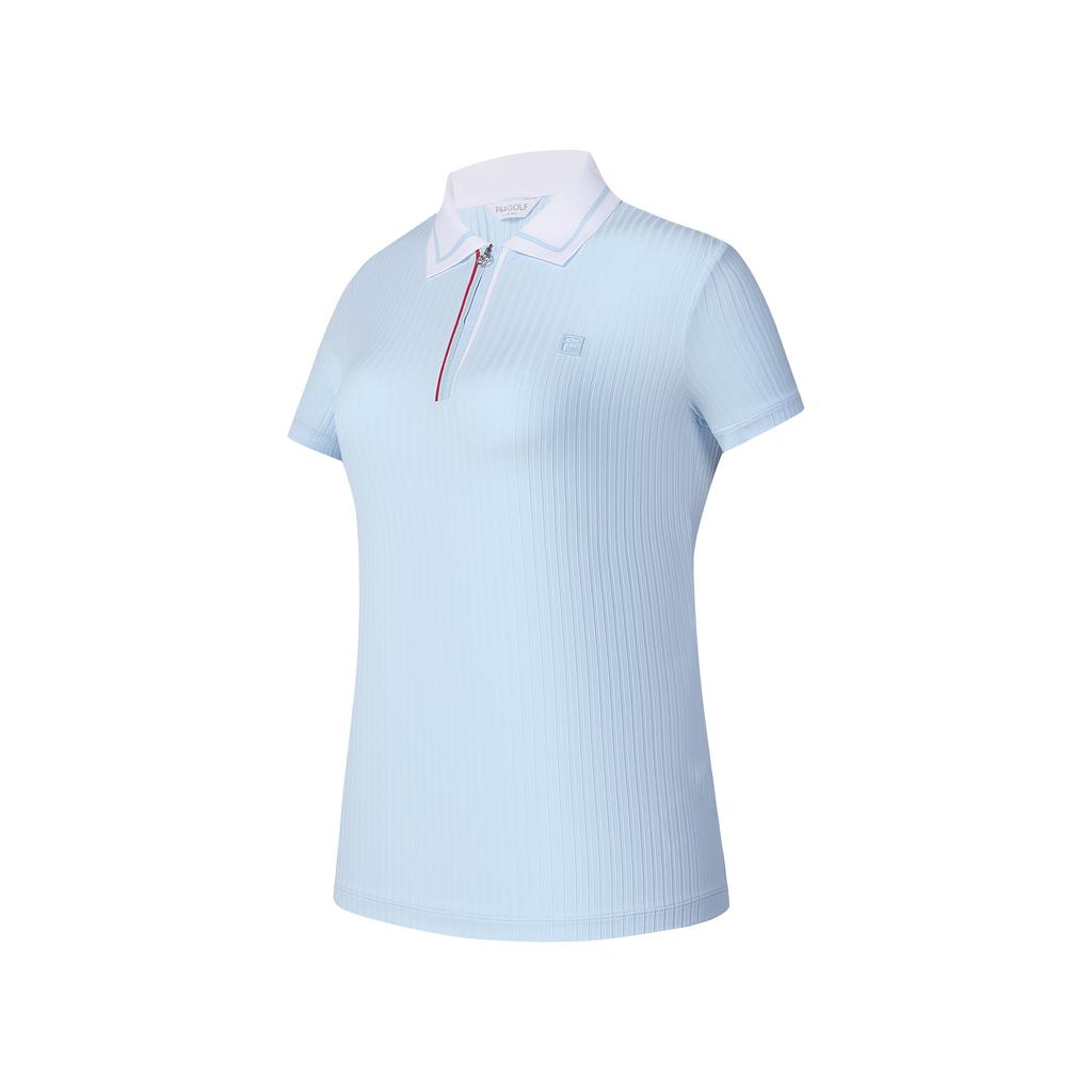 New FILA Polo Shirts Women's Light Sky Blue A11W425138FLB