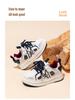 Habi Bear Kids' Spring & Autumn Synthetic Leather Sneakers - Casual Board Shoes for Boys & Girls