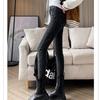Autumn Winter Fashion Women Vintage Harajuku Jeans Fleece High Waist Casual Thicken Warm Elasticity Slim Skinny Jeans Streetwear