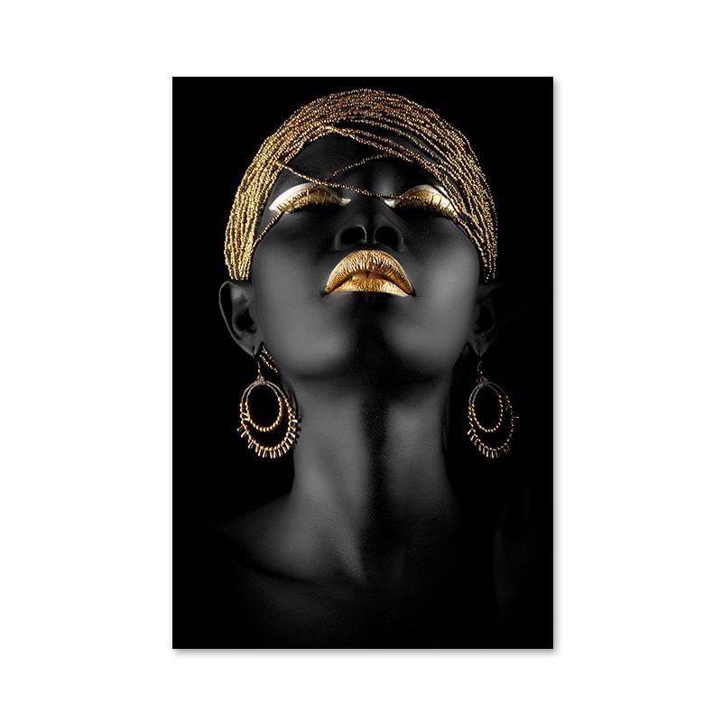 

Африканские женщины холст картины современные фигуры постеры и принты настенные картины для баров гостиная украшение дома 40x60cm No Framed