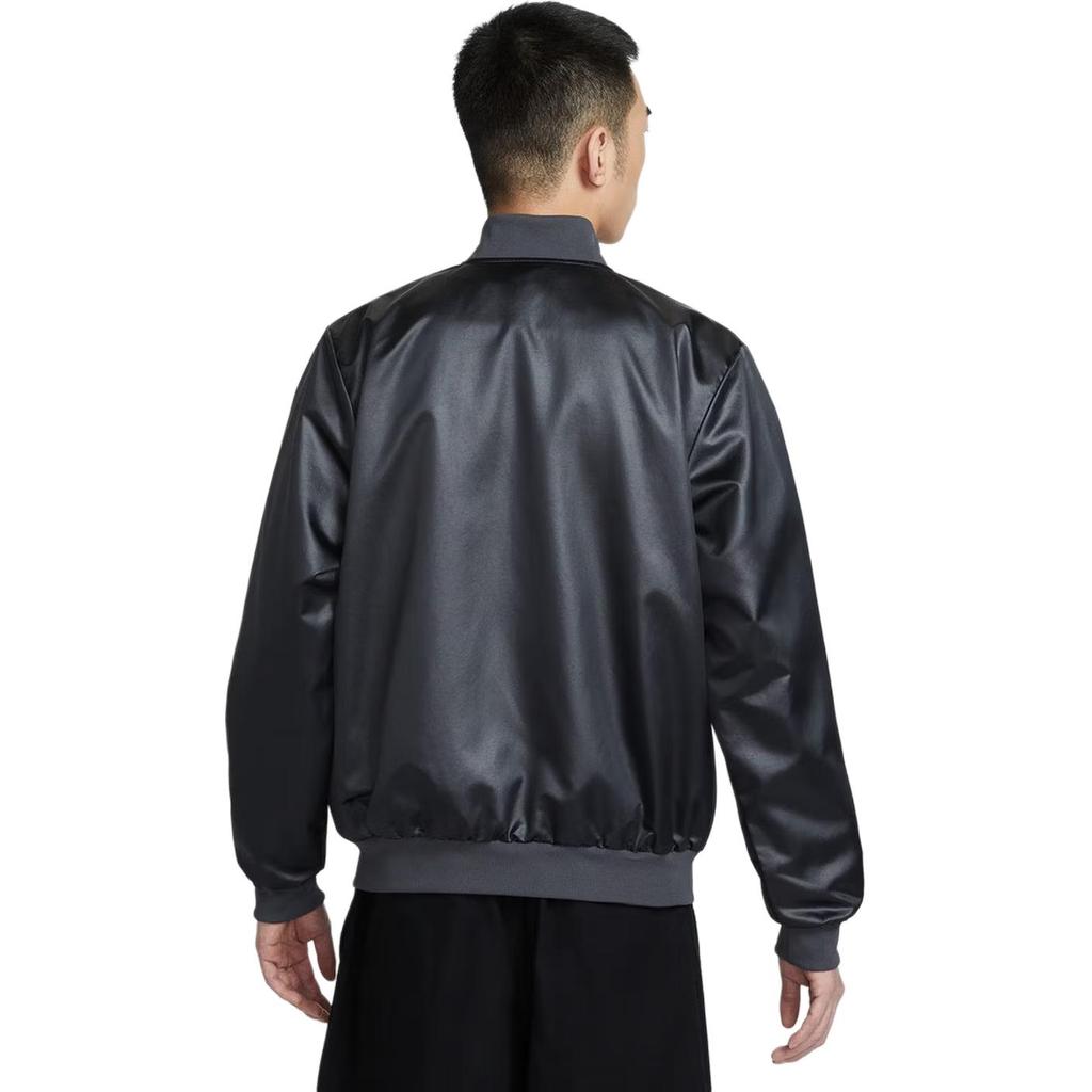 Nike Club Varsity Stand Collar Versatile Long Sleeve Jacket Men Jackets IF0728-010