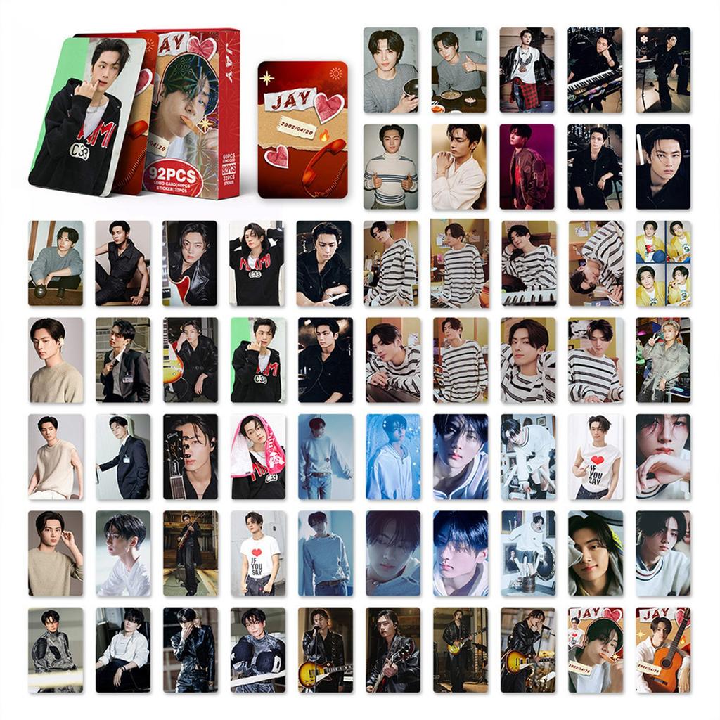 92 Photo Cards, 60 Lomo Card Sets, 32 Stickers, Postcards, Gifts For Little Boys And Girls, And Idol Cards
