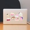 50 Ins Cake Graffiti Stickers Suitcase Car Notebook Refrigerator Water Cup Waterproof Decorative Stickers