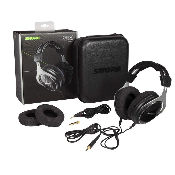 SHURE SRH1540-BK-A Black Closed-Back Studio Headphones