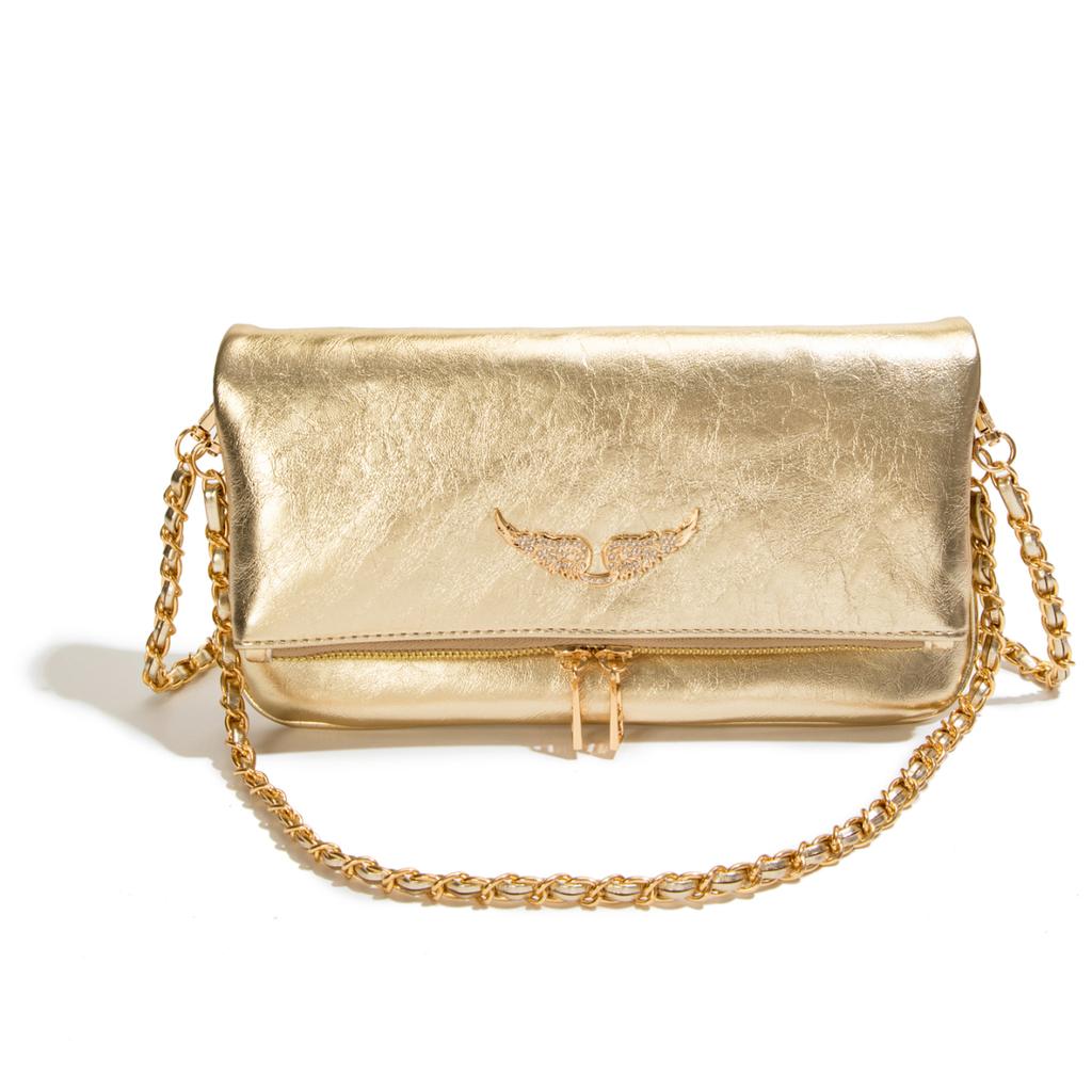Damen-Schultertaschen 2026 Hochwertige PU-Leder-Umschlagtasche für Damen Luxusmarke Umhängetasche Niedliche Geldbörse und Handtasche
