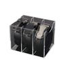 Acrylic Desktop Belt Organizer Featuring 357 Compartments to Store For Belts Ties and Bow Ties Efficiently in Any Closet Space