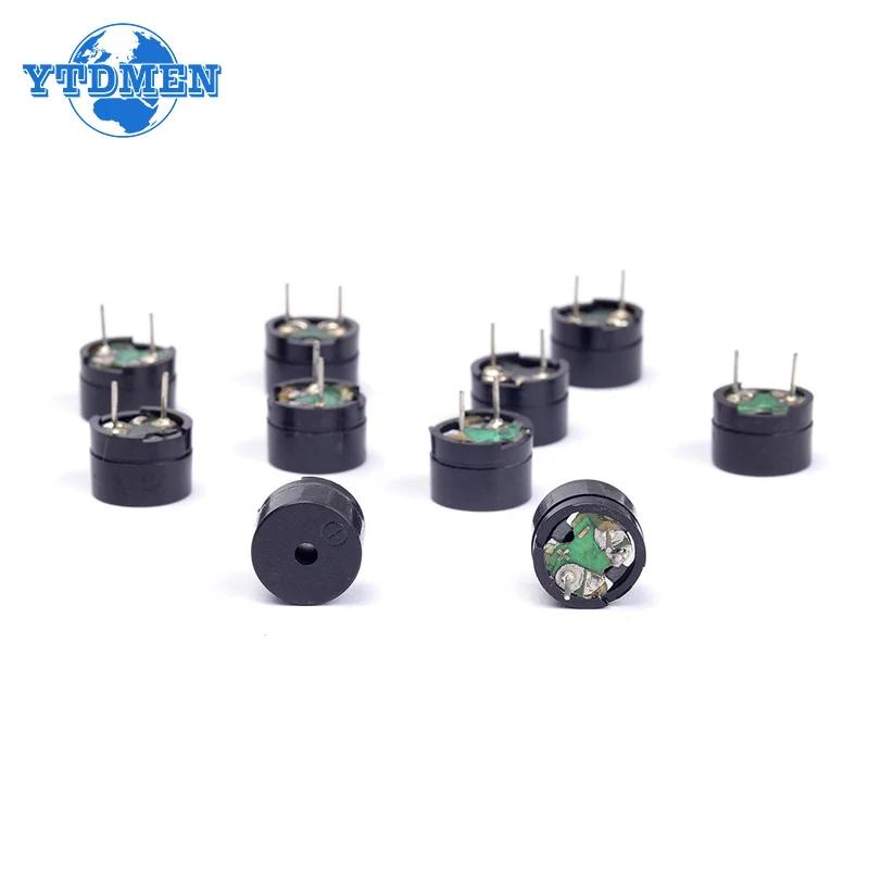 10PCS Passive Buzzer 12MMx8.5MM 12085 42R Resistance 3V 5V 9V 12V in Common Use Mini Piezo Buzzers Kit, for Arduino